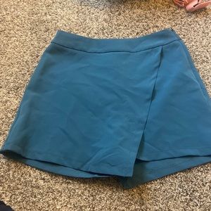 Blue skort